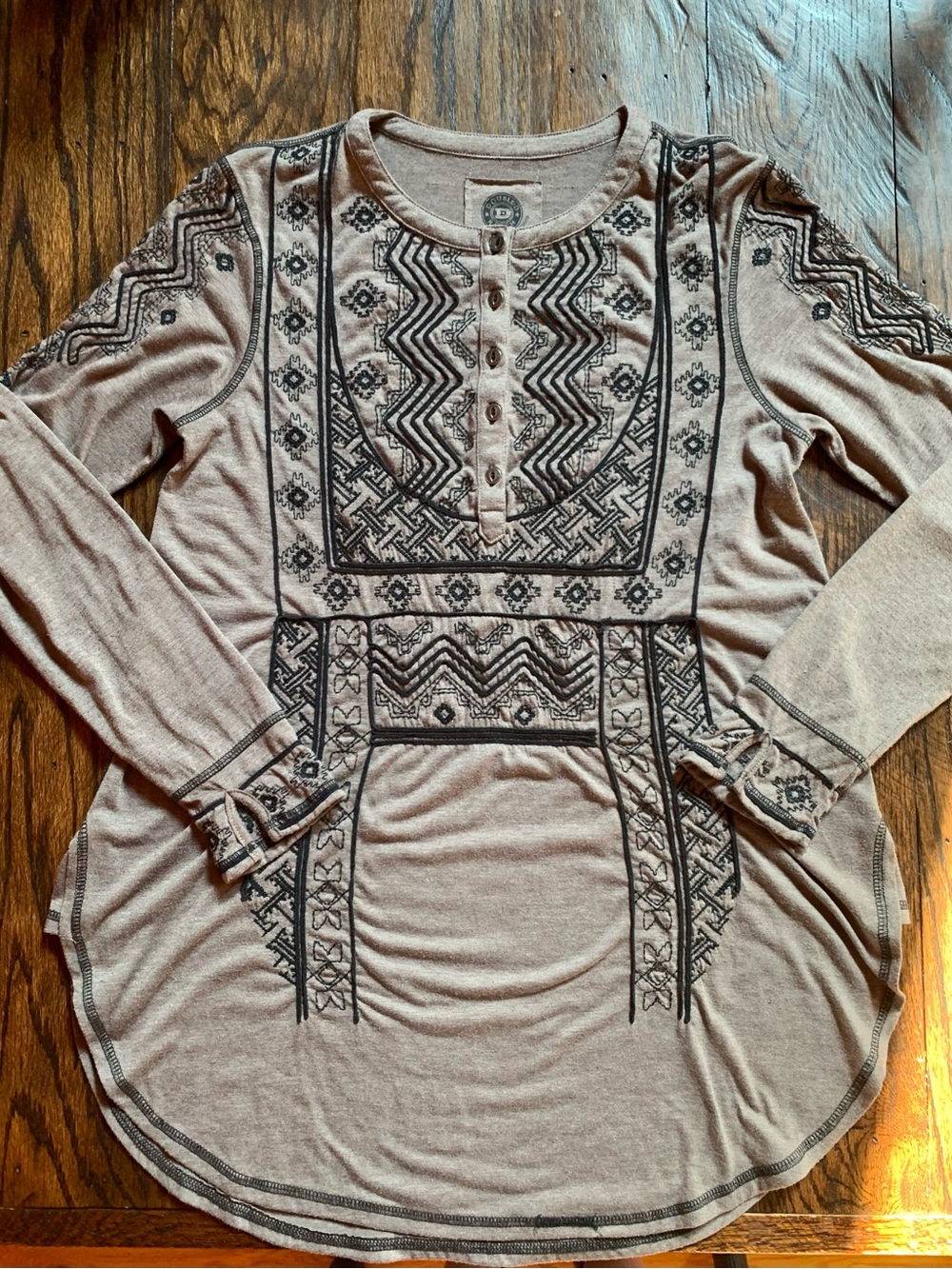 Double D Ranch Embroidered Shirt Size S